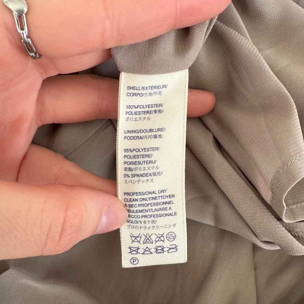 REBECCA MINKOFF Green Henderson Pleated Silk Mini Dress - Picture 8 of 8
